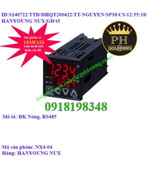 Bộ điều khiển nhiệt độ Hanyoung NX4-04