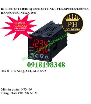 Bộ điều khiển nhiệt độ Hanyoung NX4-06