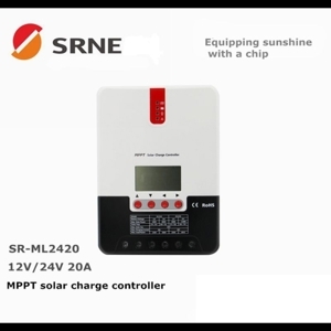 Bộ điều khiển sạc năng lượng mặt trời MPPT SRNE 12-24V 20A ML2420