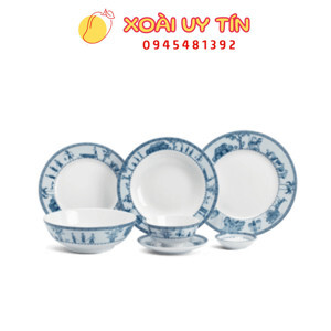 Bộ đồ ăn 10 người 36 sản phẩm – Jasmine – Thôn Dã