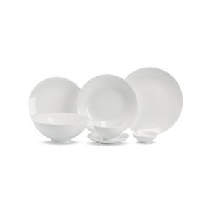 Bộ đồ ăn 6 người 24 sản phẩm – Daisy – Trắng