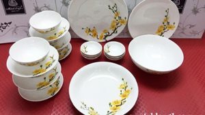 Bộ Đồ Ăn Minh Long Daisy IFP Hoàng Mai 22 Sản Phẩm