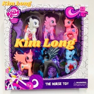 Bộ đồ chơi 6 chú ngựa Pony 118