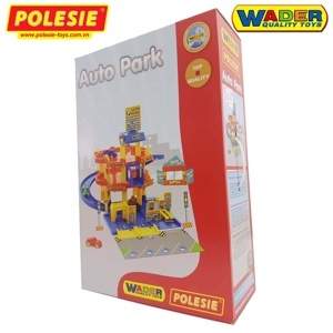 Bộ đồ chơi bãi đỗ xe 3 tầng Wader Quality Toys