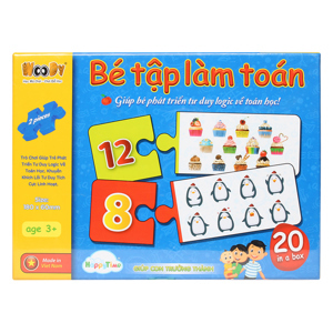 Bộ đồ chơi bé tập làm toán 3+ Woody