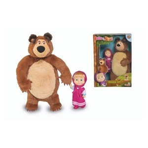 Đồ chơi búp bê và gấu MASHA AND THE BEAR Masha Set 109301072