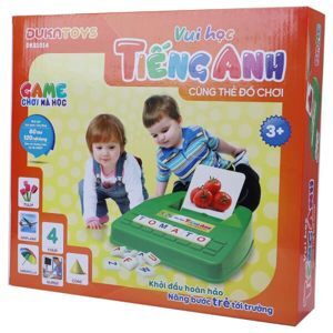 Bộ đồ chơi Duka - Vui Học Tiếng Anh Cùng Thẻ Đồ Chơi  DK81014