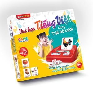 Bộ Đồ Chơi Duka - Vui Học Tiếng Việt Cùng Thẻ Đồ Chơi - DK81013