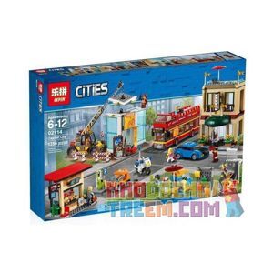 Bộ Đồ Chơi Lắp Ráp Lepin 02114 - Quảng Trường thành phố