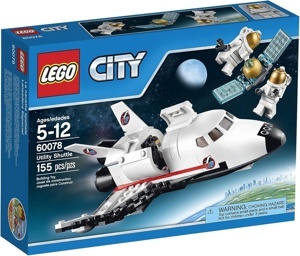 Bộ đồ chơi Lego City Tàu con thoi tiện dụng 60078