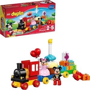 Bộ đồ chơi Lego Duplo 10597 - Xe lửa sắc màu của chuột Mickey và chuột Minnie