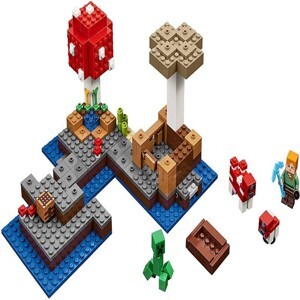 Bộ đồ chơi Lego Minecraft 21129 - Hòn đảo nấm