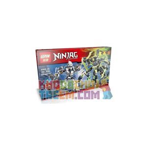 Bộ đồ chơi Lego Ninjago Cuộc chiến của những tên khổng lồ Mech 70737