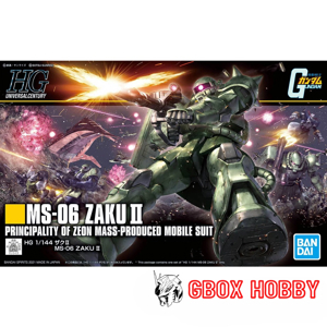 Bộ đồ chơi mô hình lắp ráp lắp ráp HGUC MS-06 ZAKU II