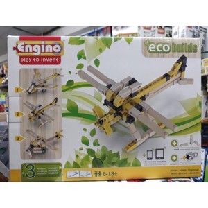 Bộ đồ chơi mô hình máy bay tàng hình Engino ECO EB12