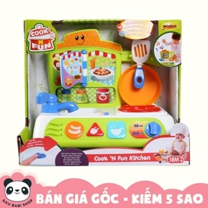 Bộ đồ chơi nấu ăn cho bé có đèn nhạc Winfun 0755