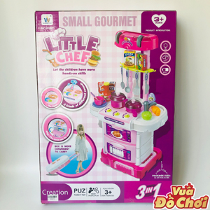 Bộ đồ chơi nấu ăn Little Chef W097