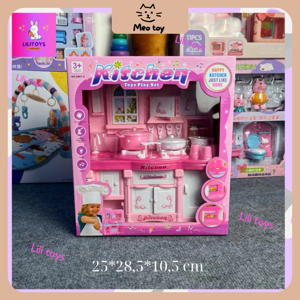 Bộ đồ chơi nhà bếp kitchen toys play set 6801C