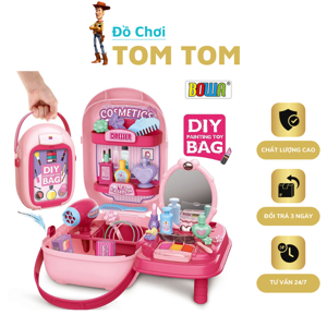 Bộ đồ chơi nhập vai BOWA 8252 - Bộ trang điểm 32 chi tiết