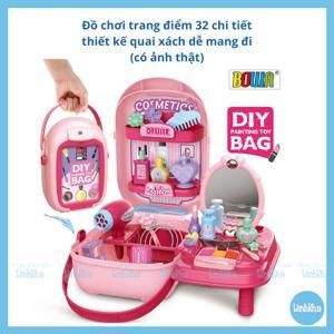 Bộ đồ chơi nhập vai BOWA 8252 - Bộ trang điểm 32 chi tiết