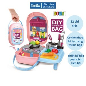 Bộ đồ chơi nhập vai BOWA 8774 - Bộ nhà bếp 32 chi tiết