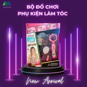 Bộ đồ chơi phụ kiện làm tóc Paktattoys HSP757408