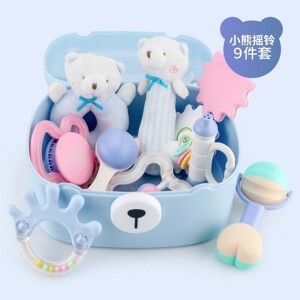Bộ đồ chơi trẻ sơ sinh goryeo baby 9 món cho bé 0-18 tháng