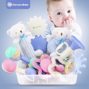 Bộ đồ chơi trẻ sơ sinh goryeo baby 9 món cho bé 0-18 tháng