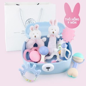 Bộ đồ chơi trẻ sơ sinh goryeo baby 9 món cho bé 0-18 tháng