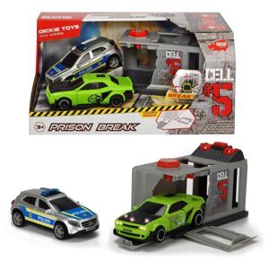 Bộ đồ chơi Xe cảnh sát Dickie Toys Prison Break 203715012038