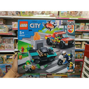 Bộ đồ chơi Xe cảnh sát Dickie Toys Police Chase 203715011038