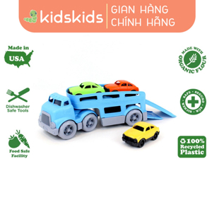 Bộ đồ chơi xe tải chở ô tô Green Toys