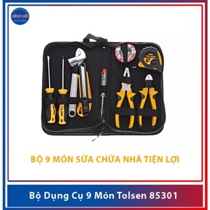 Bộ đồ dụng cụ gia đình 9 chi tiết Tolsen 85301