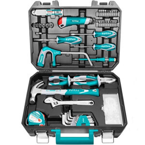 Bộ đồ nghề cầm tay 117 chi tiết Total THKTHP21176