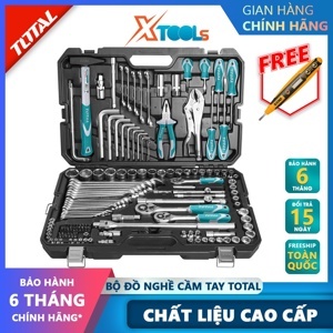 Bộ đồ nghề cầm tay 142 chi tiết Total THKTHP21426