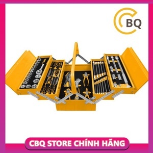 Bộ đồ nghề đựng trong hộp sắt 59 chi tiết Ingco HTCS15591