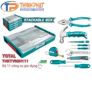 Bộ đồ nghề gia dụng 11 chi tiết Total THKTV02H111