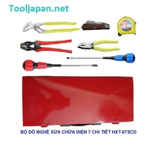 Bộ đồ nghề sửa chữa điện 7 chi tiết HXT-07SCD