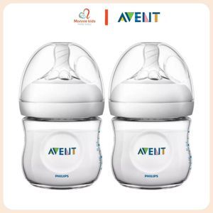 Bộ đôi bình sữa nhựa PP BPA Free Philips Avent 125ml