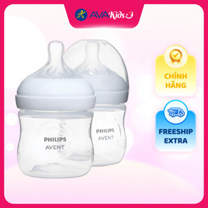 Bộ đôi bình sữa nhựa PP BPA Free Philips Avent 125ml