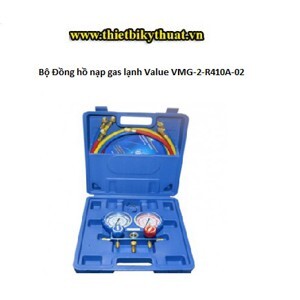 Bộ Đồng hồ nạp gas lạnh Value VMG-2-R410A-02