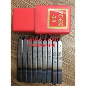 Bộ đóng số xuôi YC-602-2.0 (2mm)