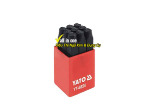 Bộ đóng số Yato YT-6855 9 chi tiết