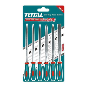 Bộ dũa mini 6 chi tiết 3x140mm Total THT91462