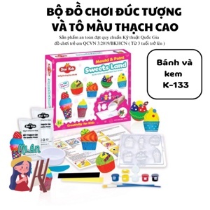 Bộ đúc tượng và tô màu sinh vật biển K-132