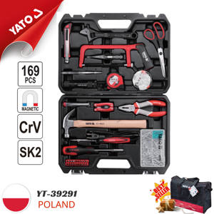 Bộ dụng cụ 169 món Yato YT-39291