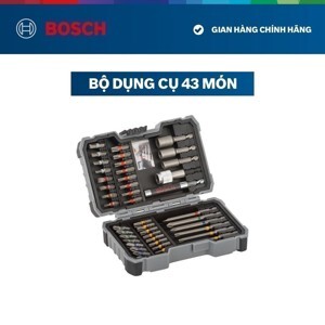 Bộ dụng cụ 43 chi tiết Bosch 2607017164