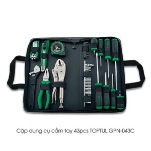 Bộ dụng cụ 43 chi tiết Toptul GPN-043C