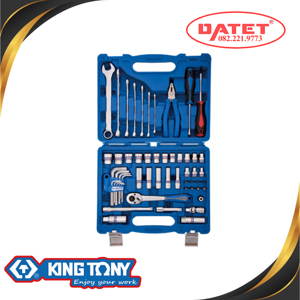 Bộ dụng cụ 54 chi tiết hệ mét Kingtony 3054MR