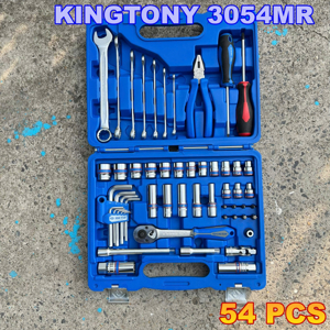 Bộ dụng cụ 54 chi tiết hệ mét Kingtony 3054MR